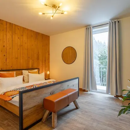 וילה Industrial Loft Whirlpool, Sauna, Terrace Hohenfels-Essingen