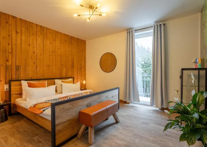 וילה Industrial Loft Whirlpool, Sauna, Terrace Hohenfels-Essingen